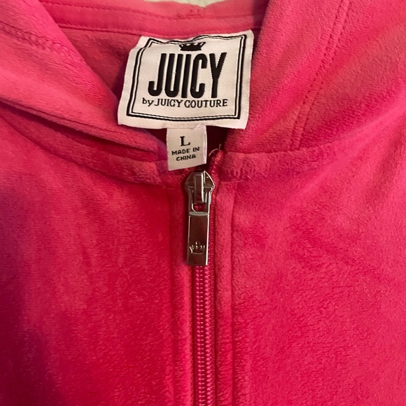 Juicy Couture Pink Hooded Jumpsuit - Picture 4 of 5